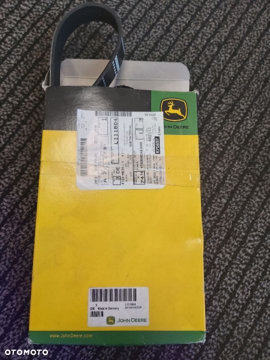 Pasek wielorowkowy John Deere L111804 - 1