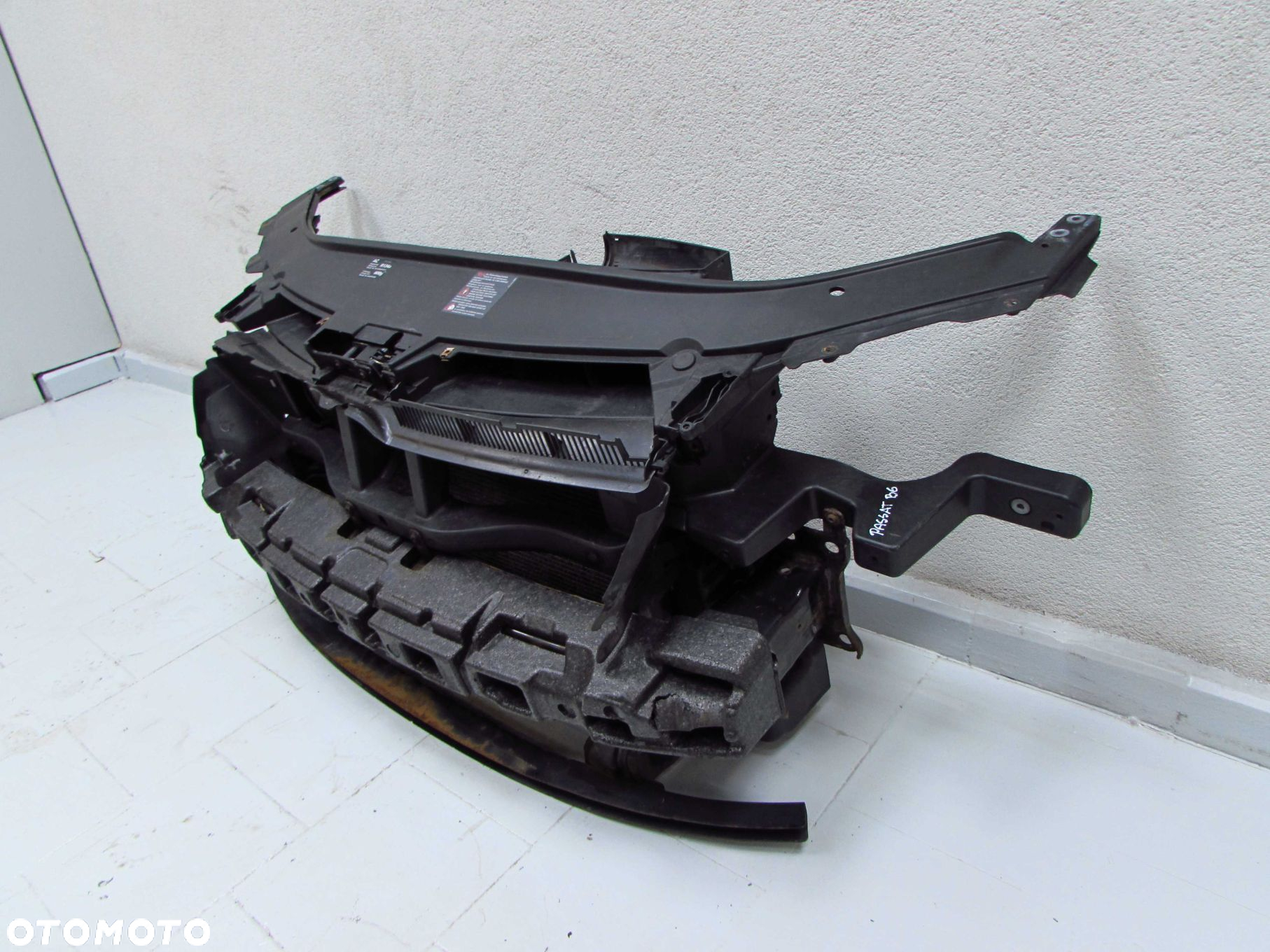 VW PASSAT B6 2.0 TDI CBA 05-10 WZMOCNIENIE PAS PRZOD CHLODNICE BELKA - 3