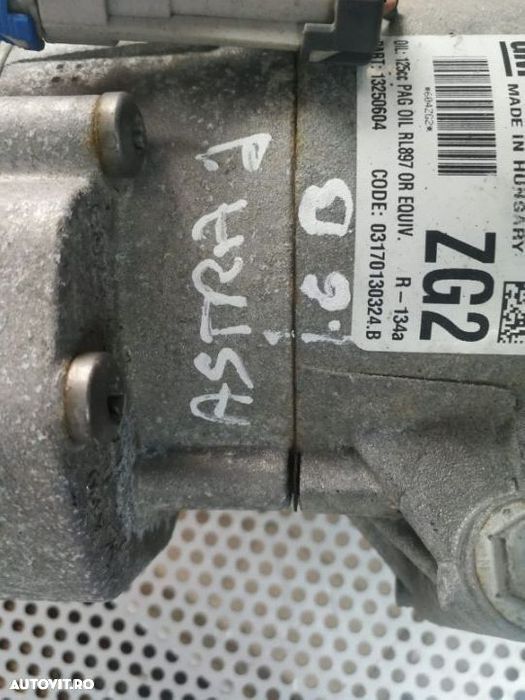 Compresor Clima Opel Astra J Corsa E Insignia 1.6 Benzina Euro 5 Compresor Clima Opel Astra J Corsa - 5