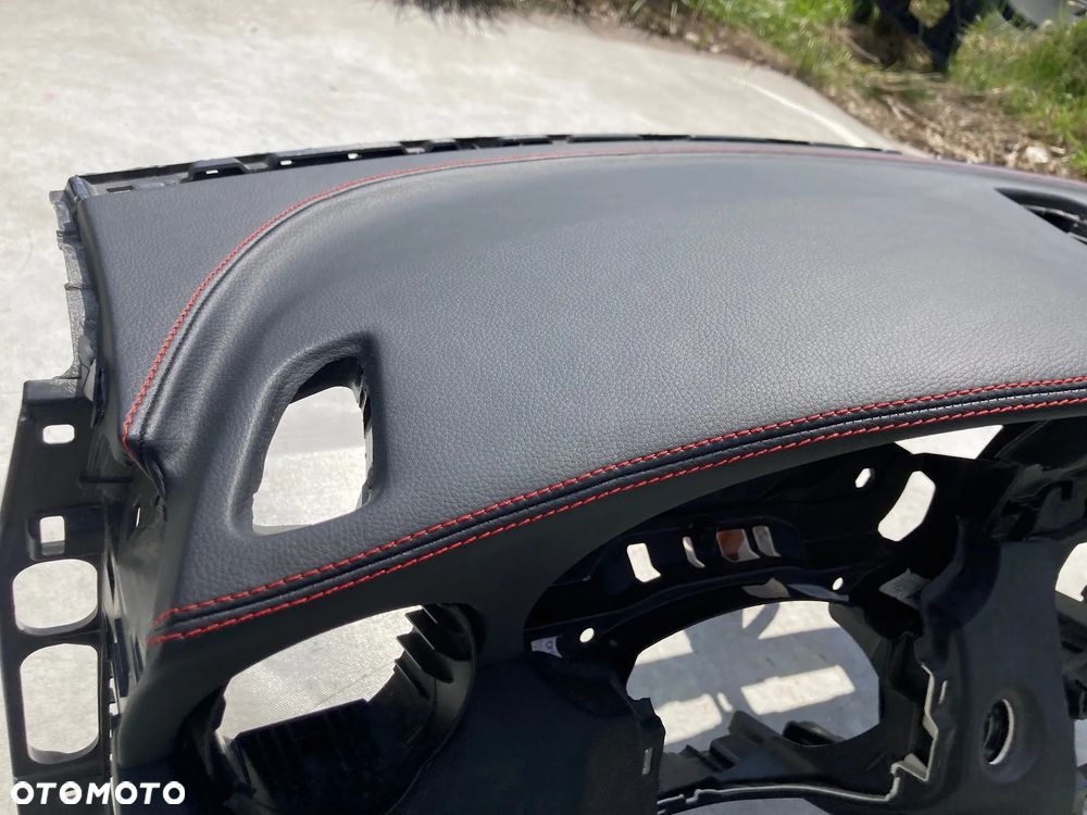 MERCEDES W205 C DESKA KONSOLA KOKPIT PULPIT PÓŁKA PARAPET SKÓRA MANUAL AUTOMAT  naprawa regeneracja Raz2 !!! - 6