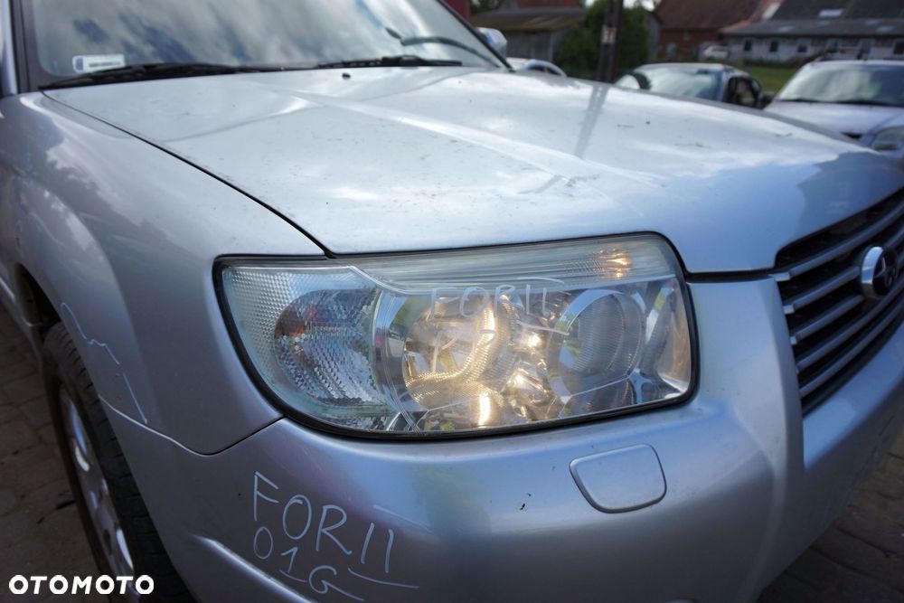 MASKA ZDERZAK BŁOTNIKI LAMPY FORESTER II SG LIFT 01G  SUBARU 2006-2008 SREBRNY PRZÓD KOMPLETNY - 29