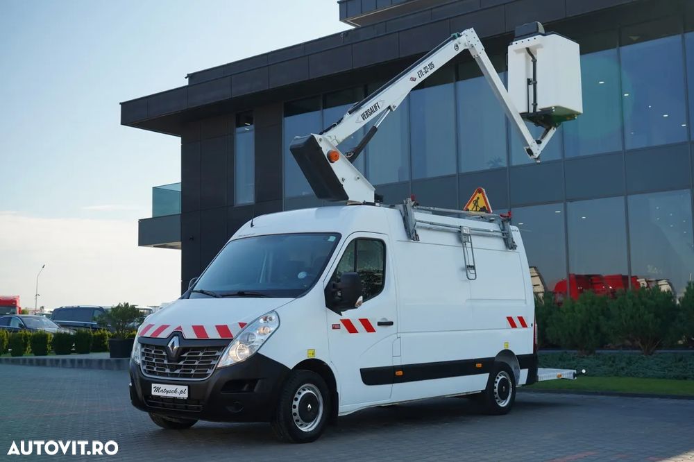 Renault MASTER / ELEVATOR BASIC - 10,5 m / TABLĂ + ELEVATOR / - 1