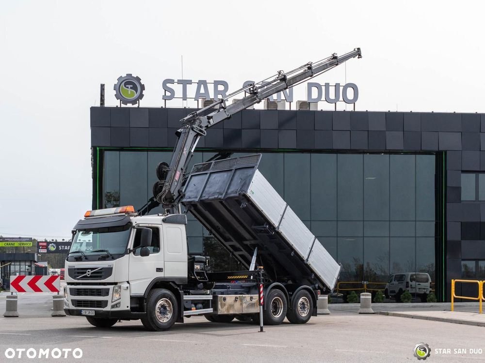 Volvo FM430 6x2 HIAB 166 E-5 HIPRO HDS Żuraw Wywrotka - 2