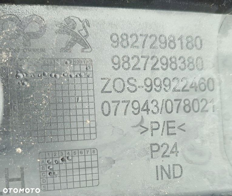 Zderzak tył tylny 9827298180 Peugeot 2008 II 19- - 6