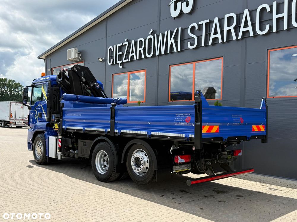 MAN TGM TGS TGX 26.360 // E5 // Klimatyzacja/ 6x2 6x4 // WYWROTKA 3-S // HMF 1420 K2 // kipper, krane, crane, żuraw, dźwig, wywrot - 28
