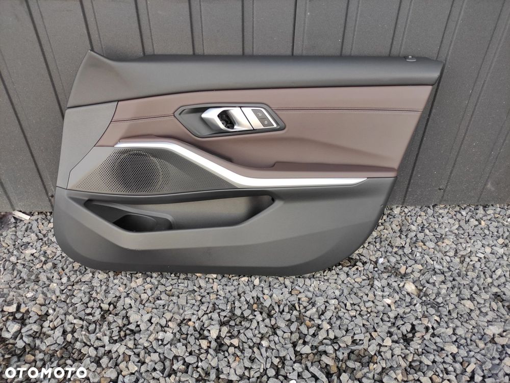 FOTELE KANAPA BOCZKI BRĄZOWA SKÓRA BMW G20 EUROPA CH - 12