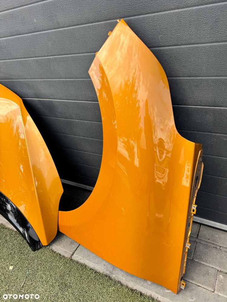 RENAULT SCENIC IV MASKA LAMPY  ZDERZAK PRZEDNI PRZÓD ZŁOTY RUDY POMARAŃCZOWY TEEPA EPA KOMPLETNY - 9