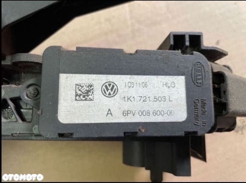 1K1721503 potencjometr pedał gazu vw passat b6 volkswagen golf 5 tiguan touran skoda octavia 2 - 3