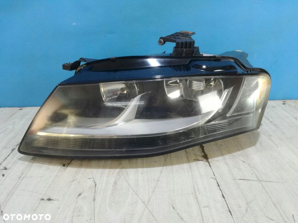 Audi A4 B8 lampa reflektor przód lewa Anglik 07/11 - 1