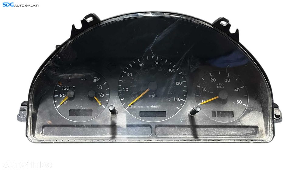 Ceas Ceasuri Cluster Instrumente Bord Mercedes ML ML270 W163 2.7 Diesel 1998 - 2005 Cod A1635409611 [LC0556] - 1