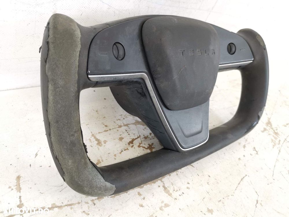 Airbag Volan Yoke Plaid Tesla  Model S 1 [facelift] 2016 2017 2018 201 - 4