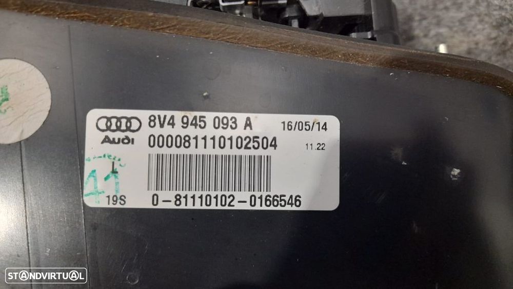 FAROLIM FAROLINS TRASEIRO TRÁS ORIGINAIS AUDI A3 S3 8V SPORTBACK 2013-2016 - 6