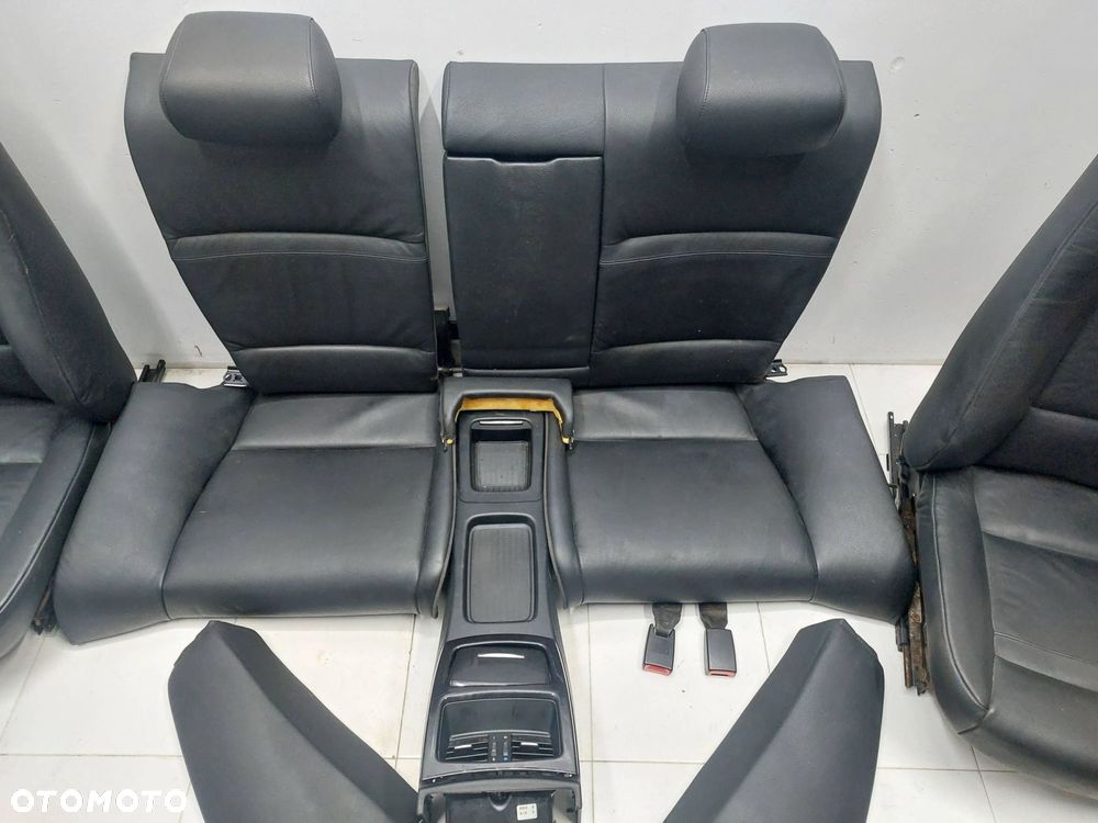 bmw 3 e92 coupe fotel fotele kanapa komplet bmw 3 e92 grzane czarne europa - 4