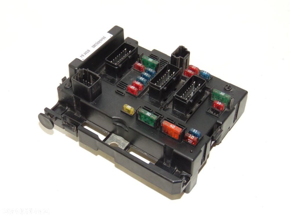 Moduł sterownik BSM skrzynka puszka bezpieczników 9646405380 Citroen C2 C3 C5 Berlingo I Xsara Picasso Peugeot 206 307 Partner - 4