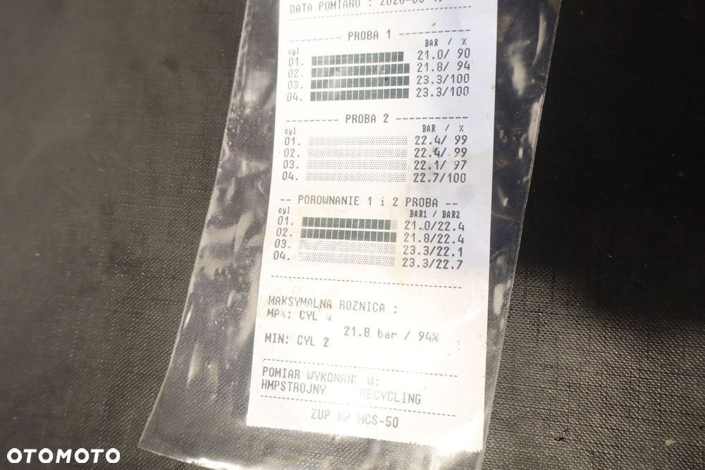 SILNIK  FORD MONDEO IV MK4 LIFT 1.6TDCI 115KM T1BB TEST FILM - 2