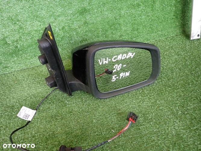 VW CADDY 2K7 20- lusterko prawe 5 PIN - 2