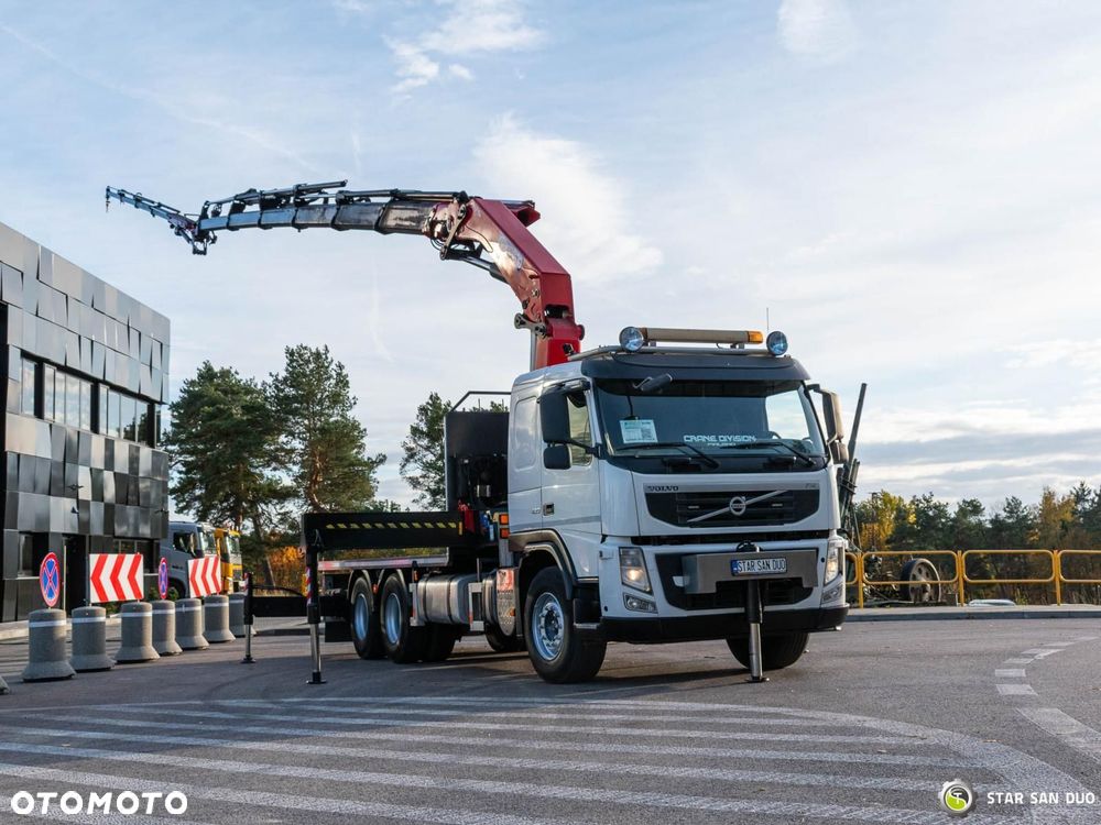 Volvo FM 420 6x2 HMF 3820-K6 Fly Jib Hds Żuraw - 9