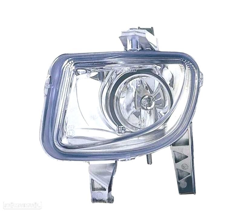 FARÓIS DE NEVOEIRO FIAT GRANDE PUNTO 05-09 FUNDO CROMADO - 1