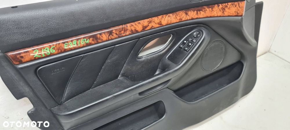 bmw 5 e39 tapicerka drzwi kierowcy lewa skóra - 2