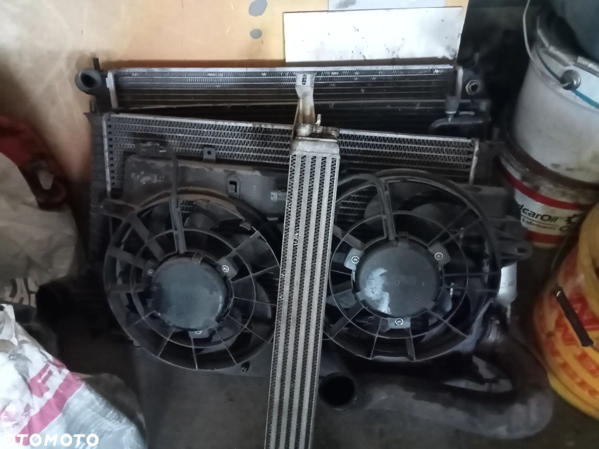 komplet chłodnic saab 95 2.3 t automat - 1