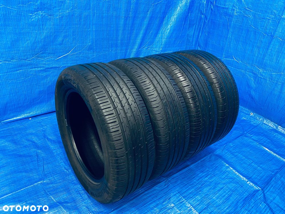 OPONA 18 OPONY LETNIE LATO KOMPLET OPON 4SZT CONTINENTAL ECOCONTACT 6 SSR 235/55R18 104T BIEŻNIK 5,2MM  ROCZNIK 2023 - 1
