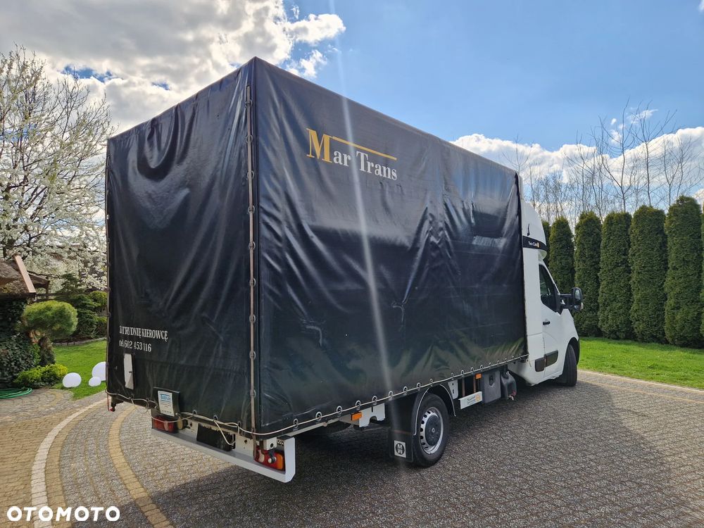 Renault MASTER 2.3 TWIN-CAB (łóżko z tyłu)/PLANDEKA-FIRANKA+8 EP+SALON POLSKA/PIERWSZY WŁAŚCICIEL+GOTOWY DO PRACY+okazja ORGINAŁ - 7