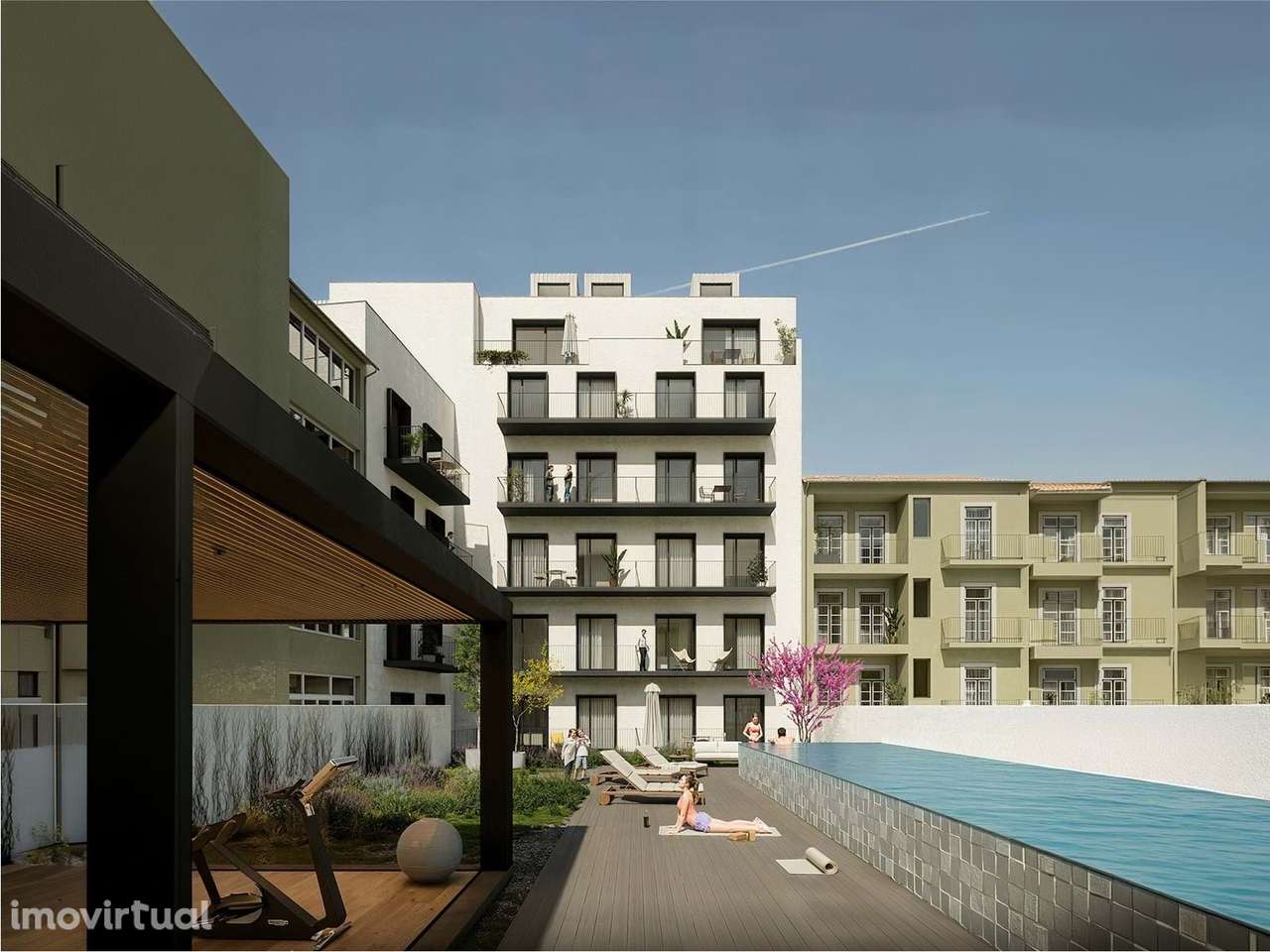 Apartamento T0 com 51,50 m2, parqueamento | Emp. Vieira da Silva, Sald - Grande imagem: 4/13