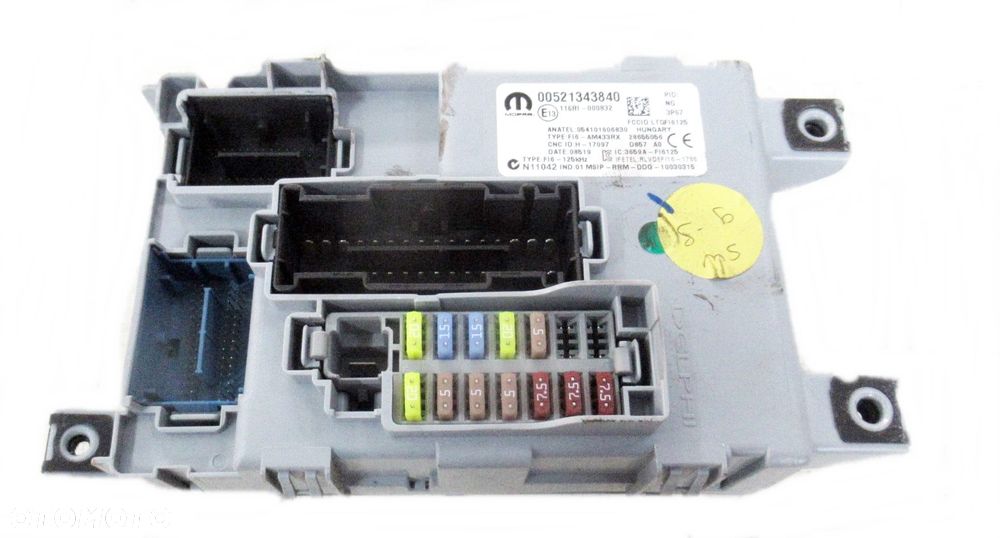 FIAT DOBLO II 2 MAXI MODUŁ BSI 054101606830 - 2