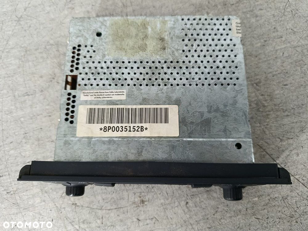 RADIO FABRYCZNE AUDI A3 8P/8PA/8P7 8P0035152B - 6