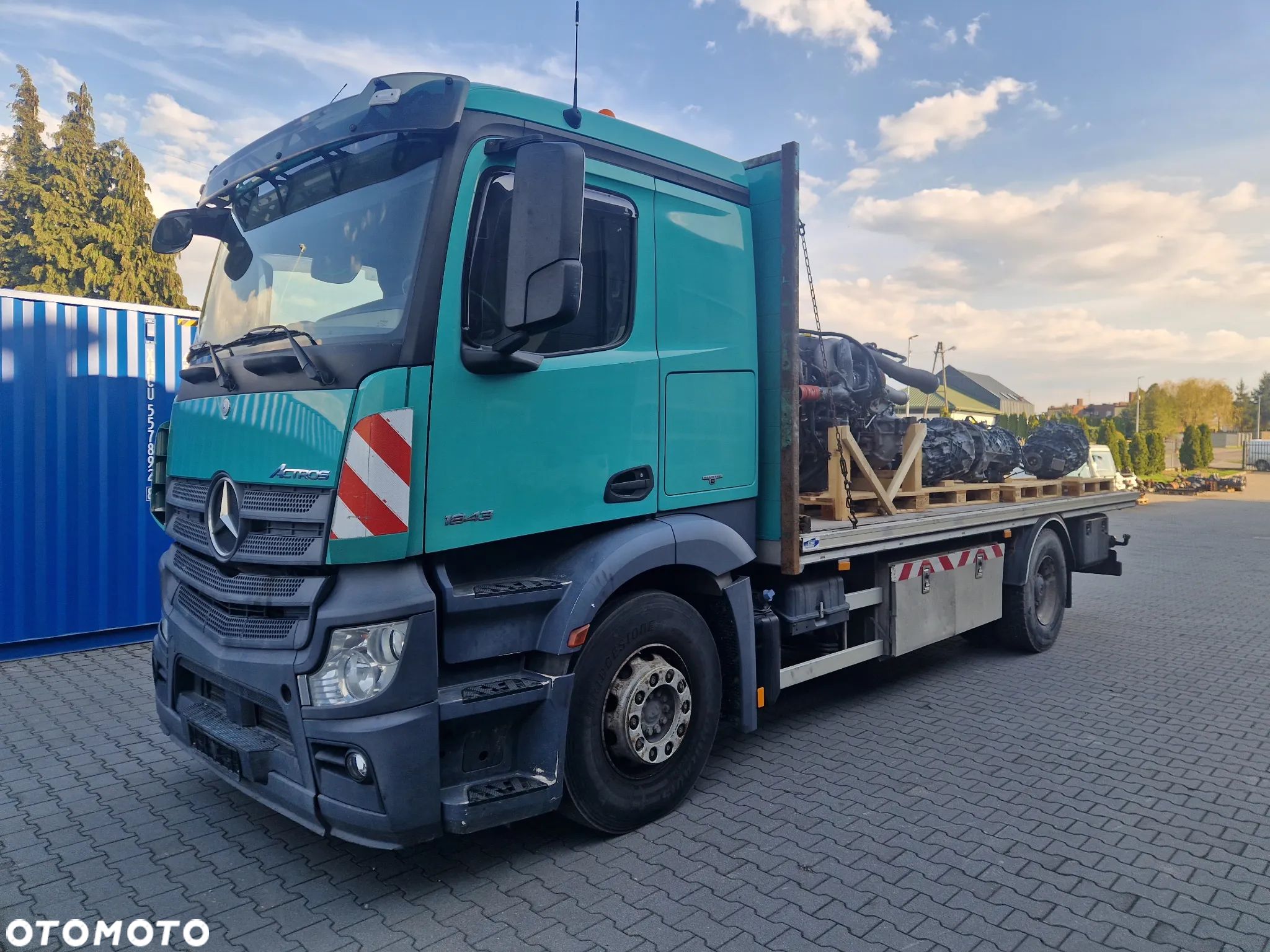 Mercedes-Benz Arocs 1843 4x2 Platforma Zwolnice Euro 6 Skrzynia - 1