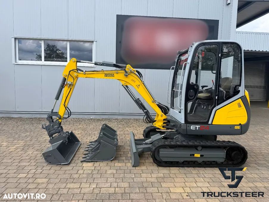 Wacker Neuson ET24 | Lama Nivelatoare | JoyStick | Cuplare Rapida - 2