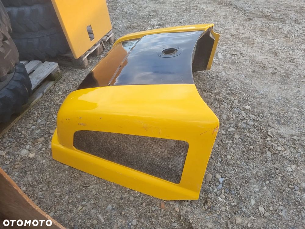 Klapa do ładowarki JCB 406 407 408 maska osłona tylna - 2