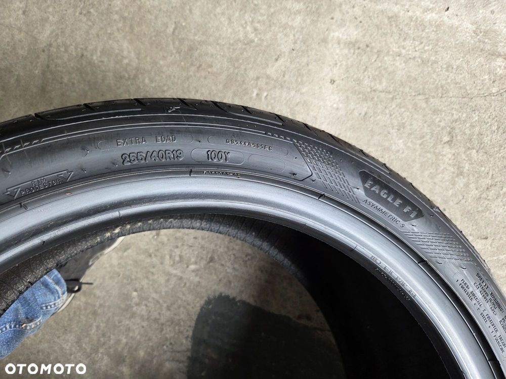 opony używane 255/40R19 Goodyear EAGLE F1 asymetric 5 - 7