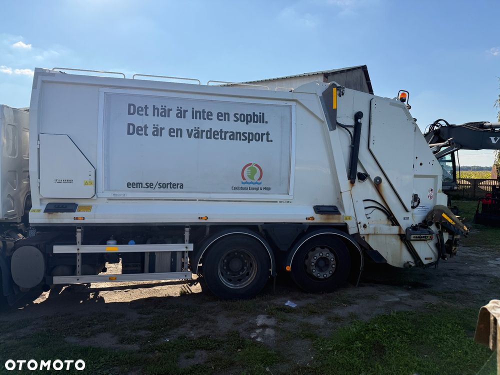 Volvo FE340 SMIECIARKA DWUKOMOROWA NORBA 20.8m3 6x2 euro5 - 5