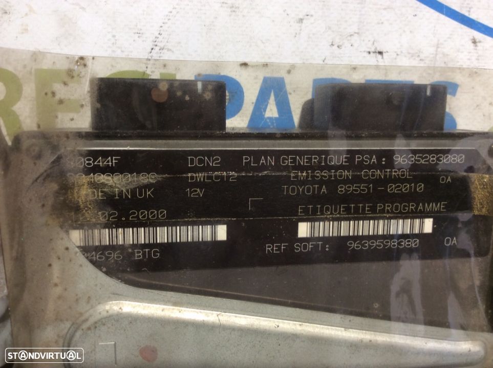 Centralina de motor Toyota Corolla E11 1.9D - 2