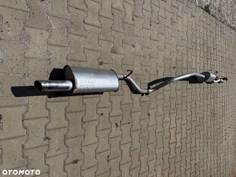 Opel Corsa D,E Tłumik tylny tył środkowy Benzyna - 1