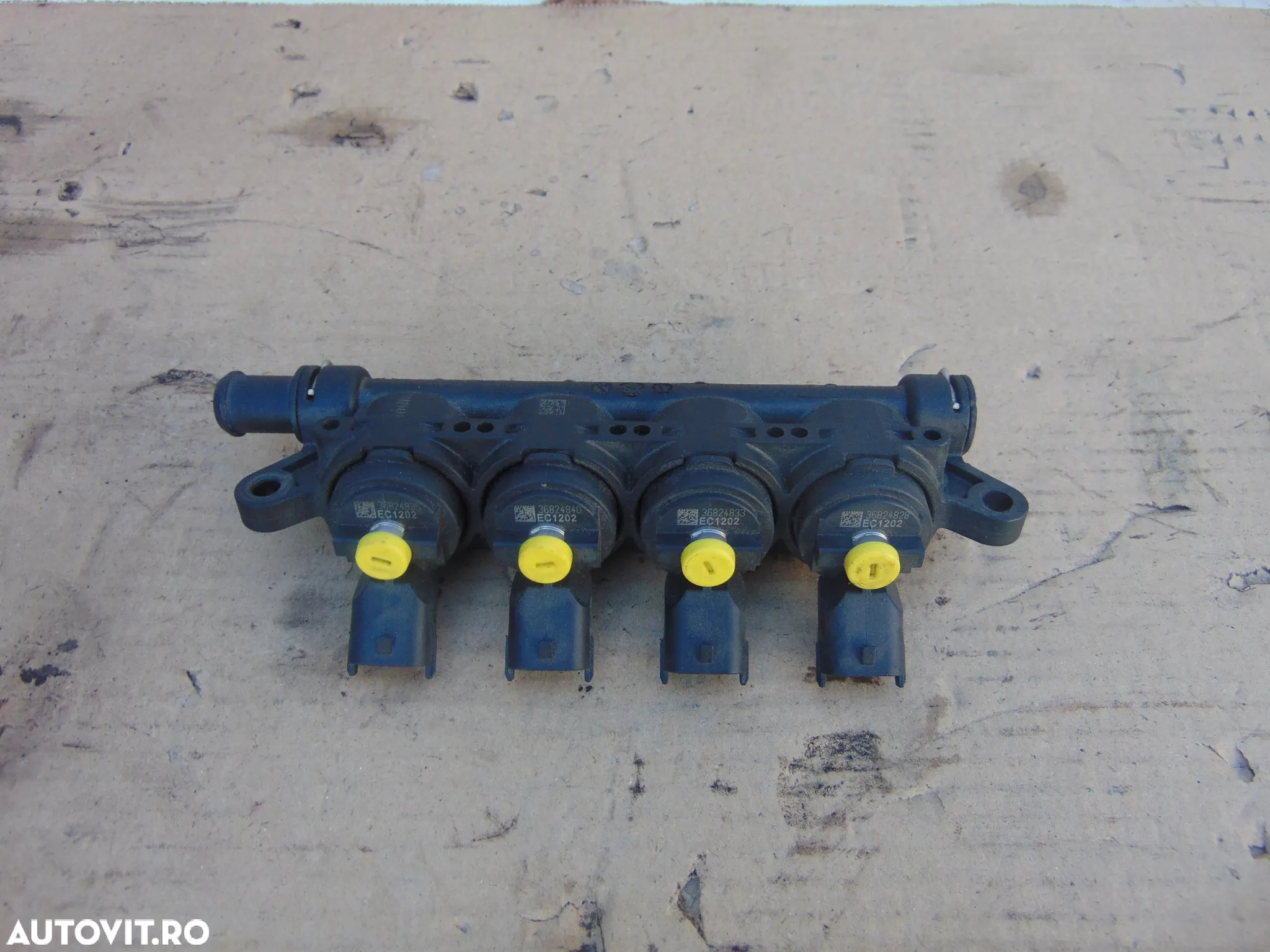 Injectoare GPL Fiat 1.4 rampa cu injectoare gpl fiat tipo panda evo bravo 500 cod 110r000201 / 36824833 - 4