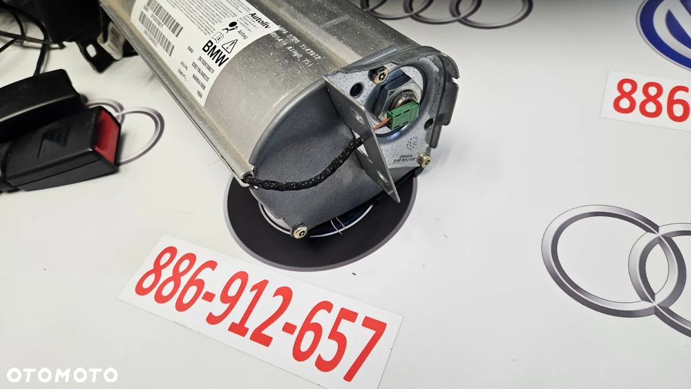 BMW 5 E60 E61 LIFT LCI Start Stop Kokpit Konsola Deska Poduszki powietrzne Airbag Napinacze - 9