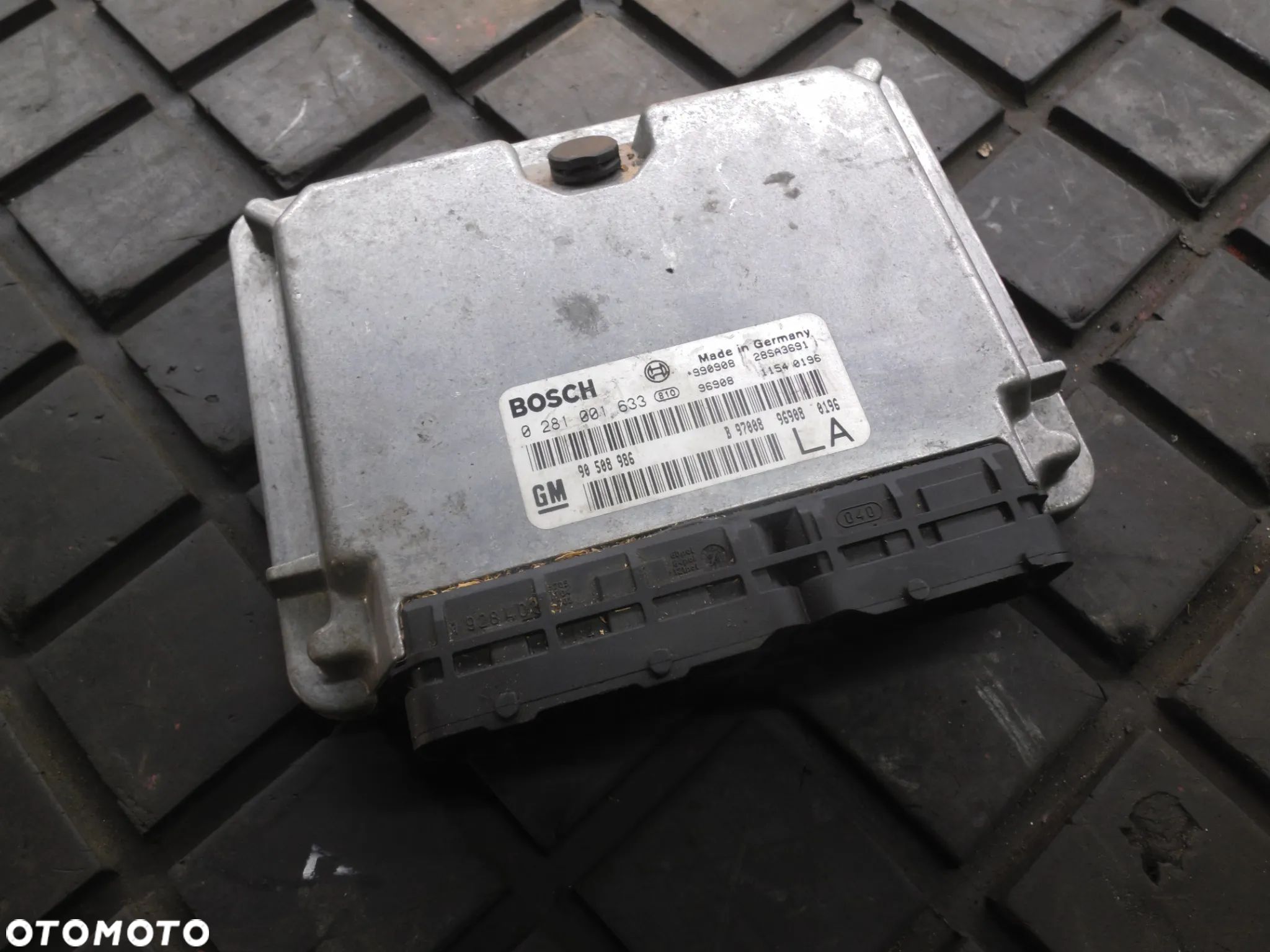 OPEL VECTRA B KOMPUTER 2,0DTI 90508986 0281001633 POSIADAM 2 SZT - 1