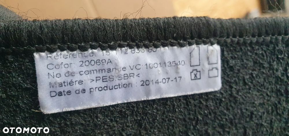 Dywaniki wycieraczki wykładziny Citroen C3 II - 11