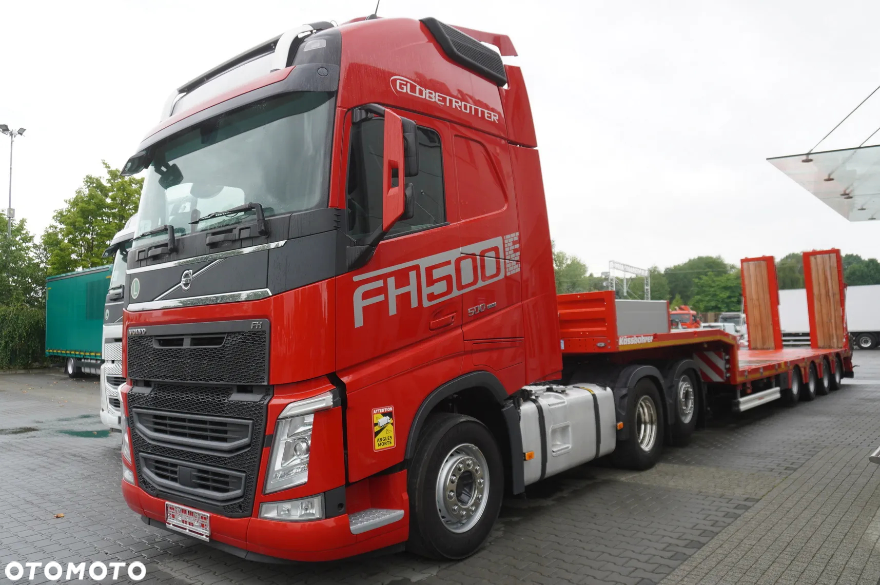 Volvo FH 500 / FABRYCZNIE NOWA NACZEPA niskopodwoziowa Kässbohrer LB3E / 500 KM - 2