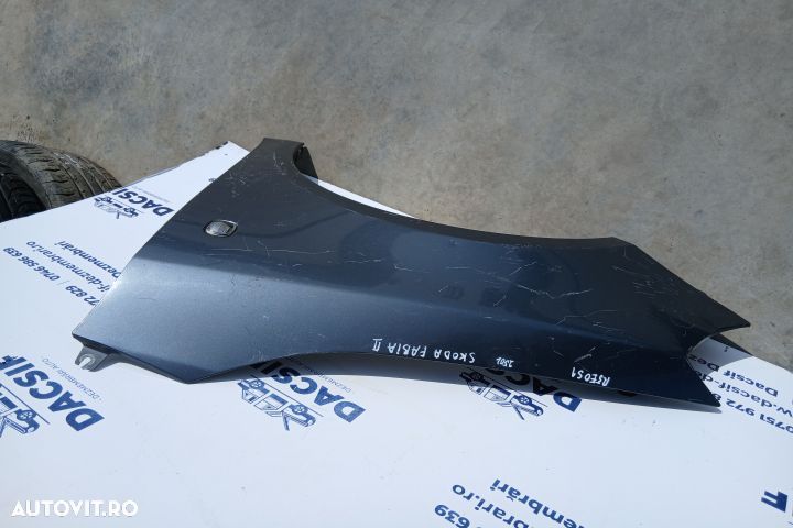 Aripa fata stanga 5J0821161 5J0821161 Skoda Fabia 5J [2007 - 2010] Co - 3