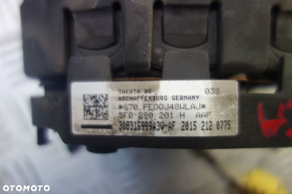 PODUSZKA AIRBAG KIEROWCY W KIEROWNICĘ SEAT ATECA - 3