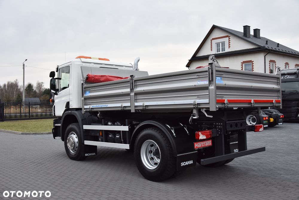 Scania P250 WERSJA OFFROAD / WYWROTKA 3-STRONNA / BLOKADA MOSTU / TYŁ RESOER / P.NOWA / 18 TYŚ KM PRZEBIEGU! / SALON PL / - 9