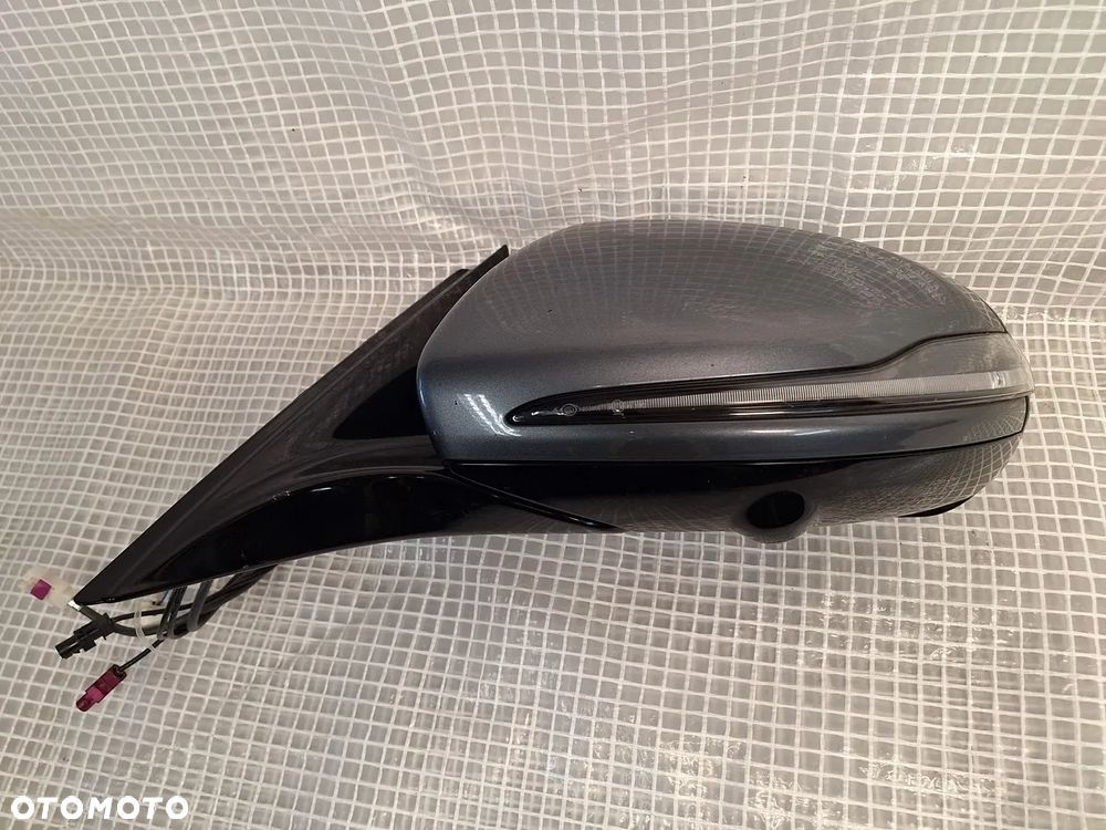 lusterko lewe mercedes e klasa w213 2016- 14 pin + 3 antena asystent europa orginal demontaz - 2