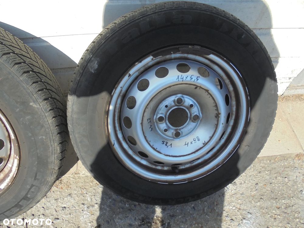 koła 14 Peugeot, Fiat 4x98 - 5