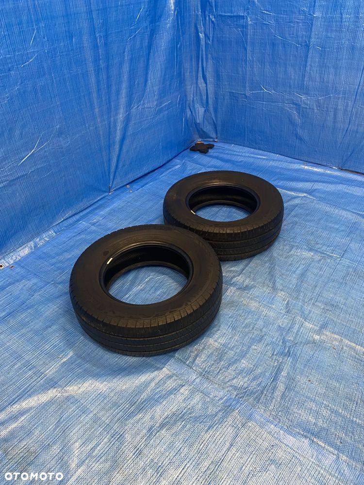 2X OPONY 15 OPONA LATO LETNIE 215/70R15C 109/107S WZMACNIANE  CONTINENTAL VANCONTACT ECO  6,7mm 2020 - 4