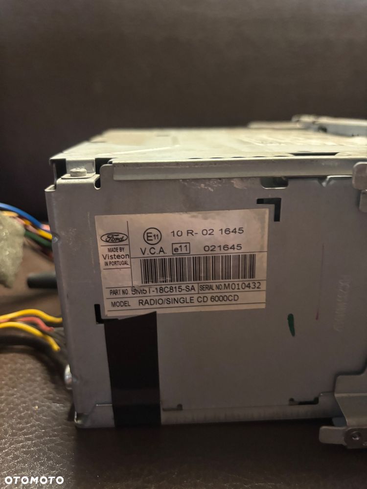 FORD RADIO RADIOODTWARZACZ CD 3M5T-18C815 - 3