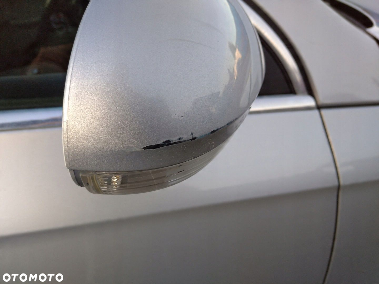 VW PASSAT B6 3C LUSTERKO PRAWE ELEKTRYCZNE LA7W SREBRNE 6 PIN EU EUROPA - 9