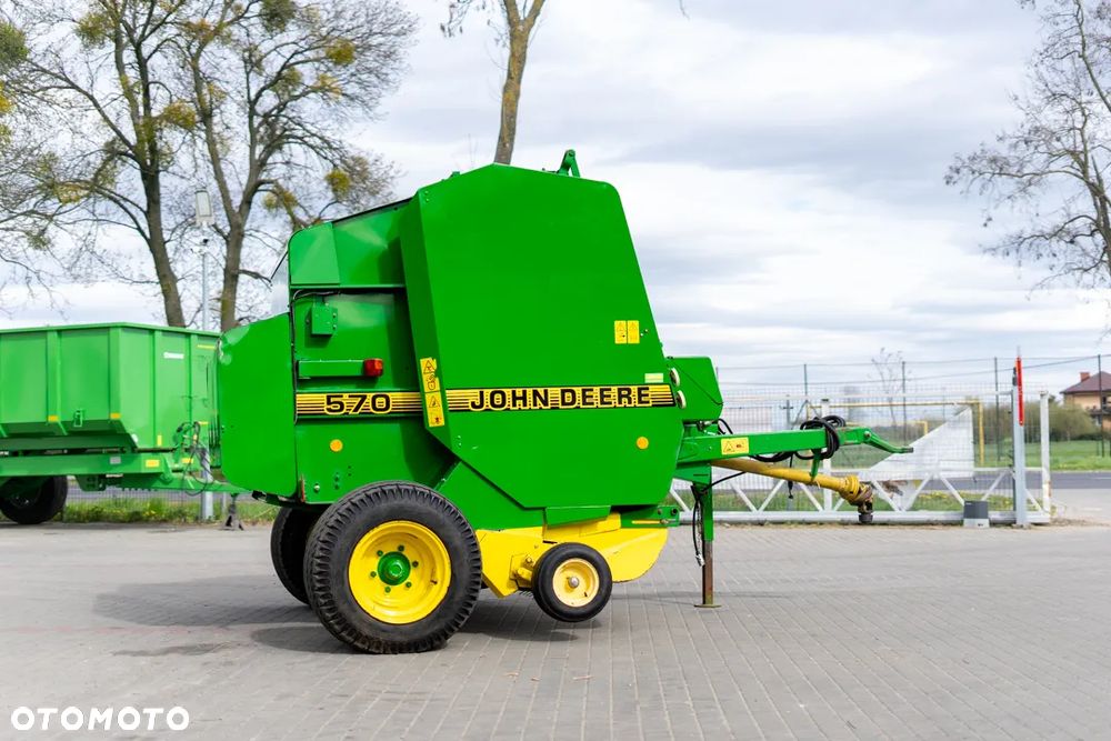 John Deere 570 Stan Idealny Posiadam wiele maszyn Prasa Ciągnik Rozrzutnik - 11